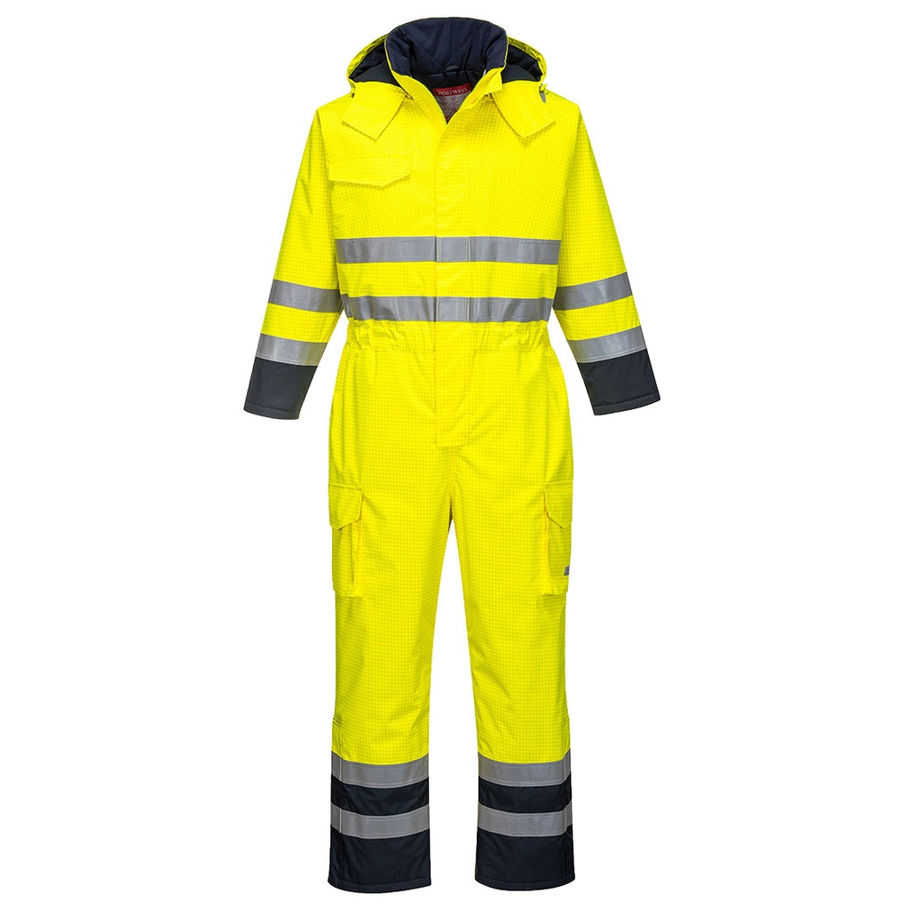 Combinaison de pluie ignifugée haute visibilité Bizflame Rain – Portwest S775