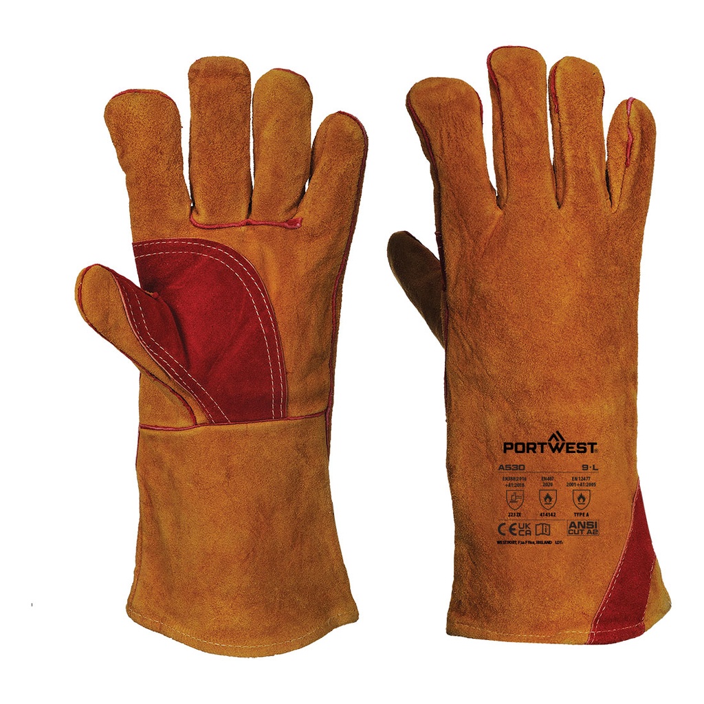 Gant soudure haut de gamme renforcé – Portwest A530