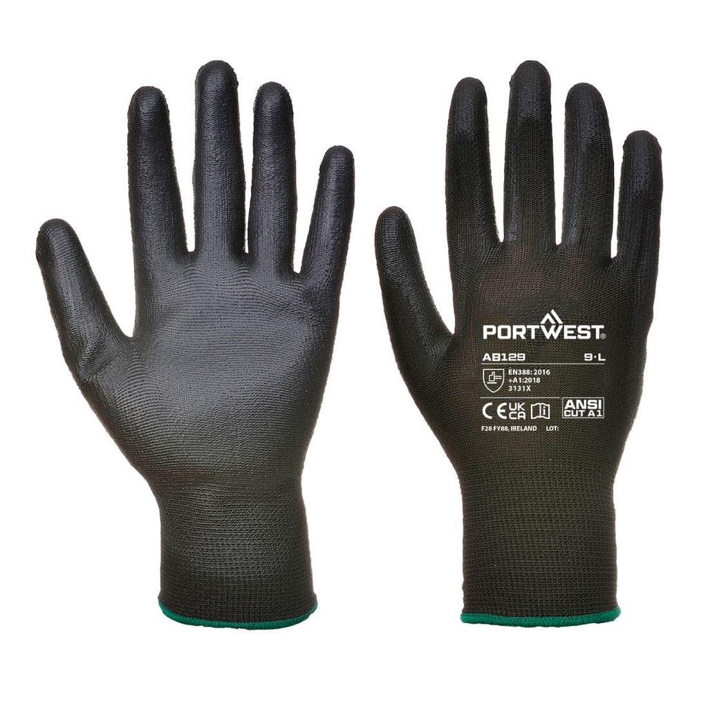 Gant paume PU – carton de 288 paires – Portwest AB129