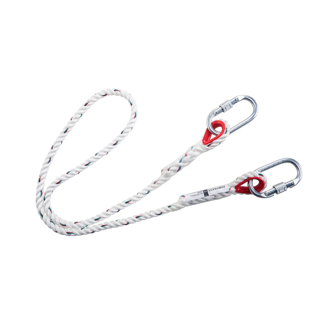 Longe de retenue corde simple 1,5 m – Portwest FP24