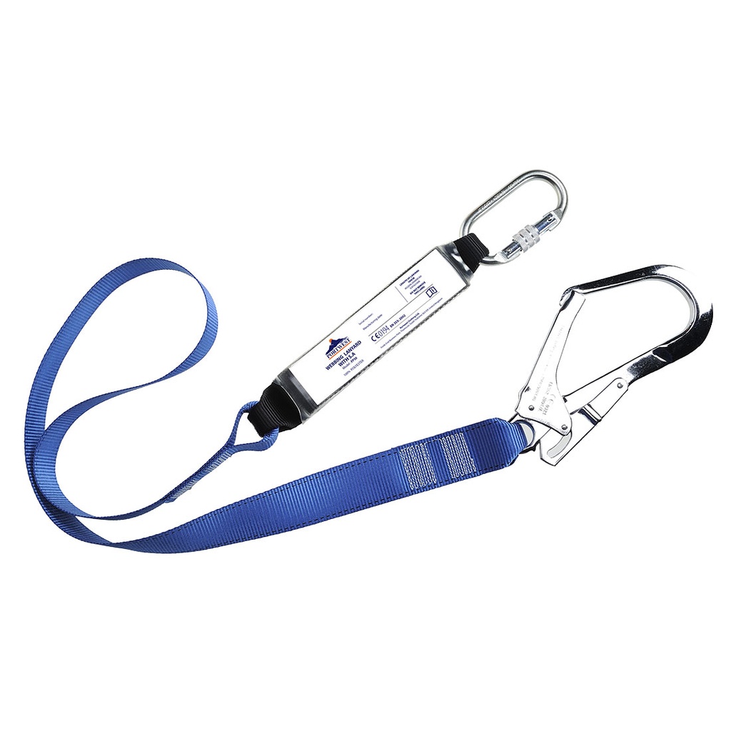 Longe sangle 1,8 m avec absorbeur – Portwest FP50