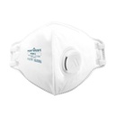 Masque pliable FFP3 à valve Dolomite – boîte de 20 – Portwest P351