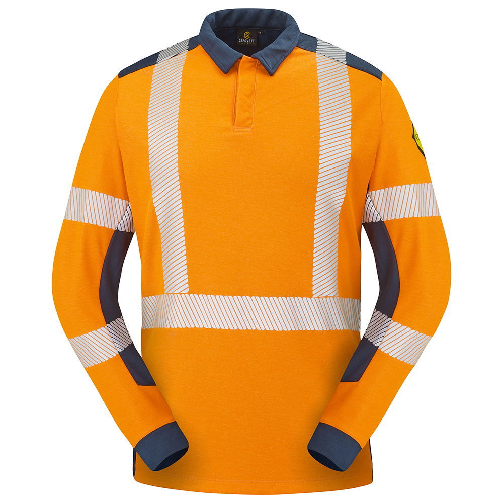 Polo multirisques haute visibilité Lapilli – Cepovett Safety 9T829162