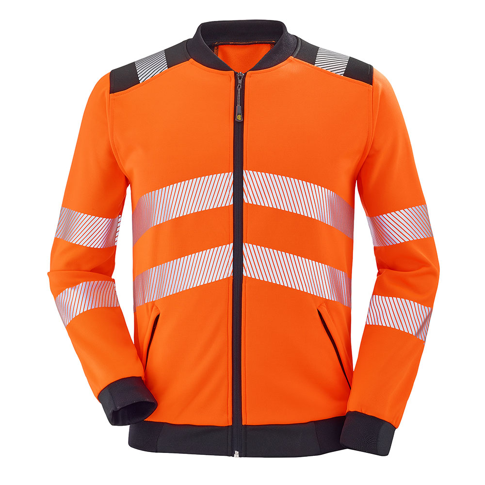 Sweat zippé haute visibilité Vallouise – Cepovett Safety 9S03