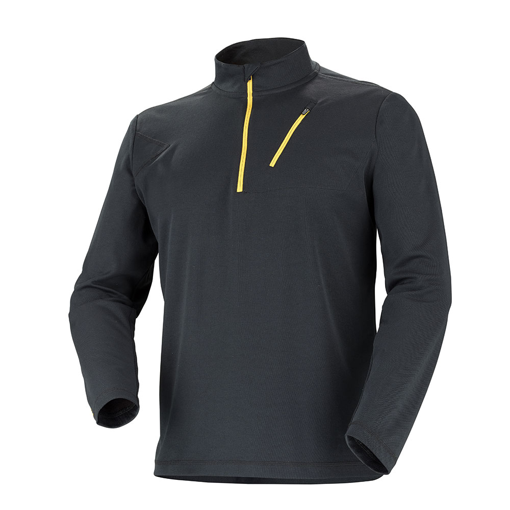 T-shirt zippé manches longues Craft Worker – Cepovett Safety 9T50