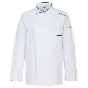 Veste de chef Surrey manches longues Blanc C835 