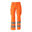 Pantalon haute visibilité orange à poches cuisse – Mascot 18879-860