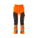 Pantalon haute visibilité stretch recyclé à poches genouillères Accelerate Safe – Mascot 19279-510