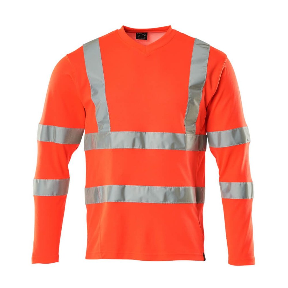 T-shirt manches longues haute visibilité classe 3 Safe Classic – Mascot 18281-995