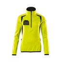 Pull polaire demi-zippé femme bicolore Accelerate Safe – Mascot 19353-316