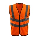 Gilet de signalisation zippé haute visibilité classe 2 Wingate – Mascot 50145-977