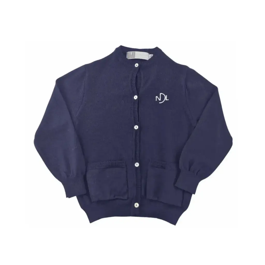 Pull cardigan mérinos NDL