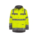 Parka imperméable haute visibilité classe 3 Atlantis – Dassy 300346