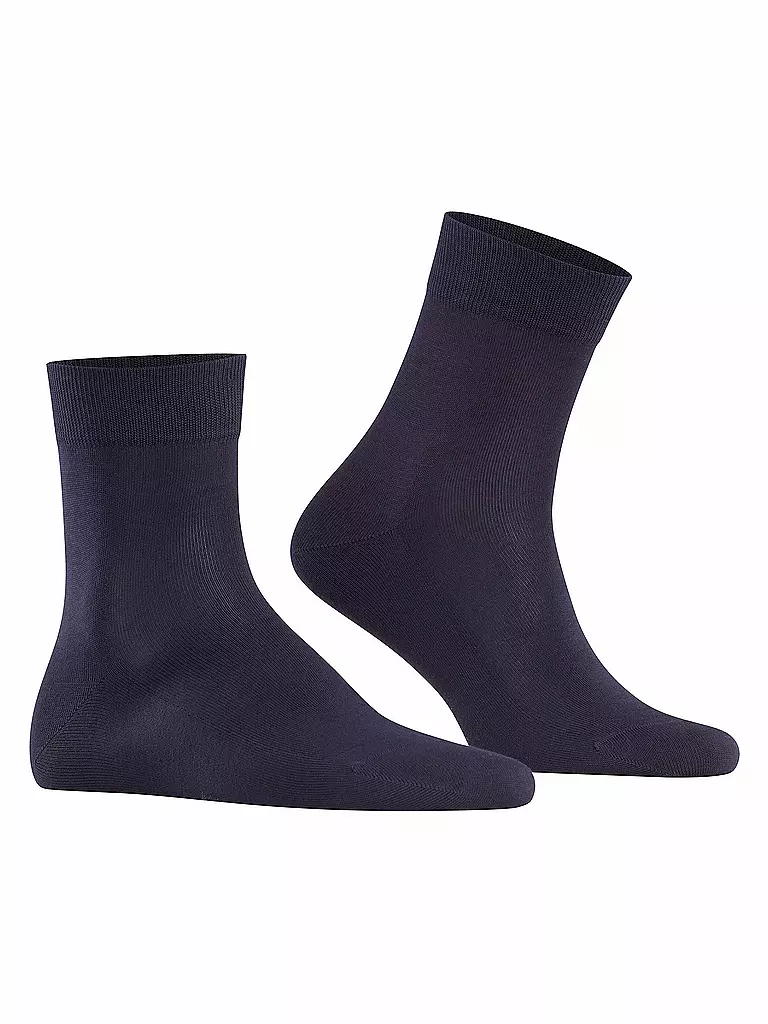 Chaussettes hautes basiques côtelées 