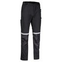 Pantalon de travail ripstop stretch gris/noir – Singer PETRO