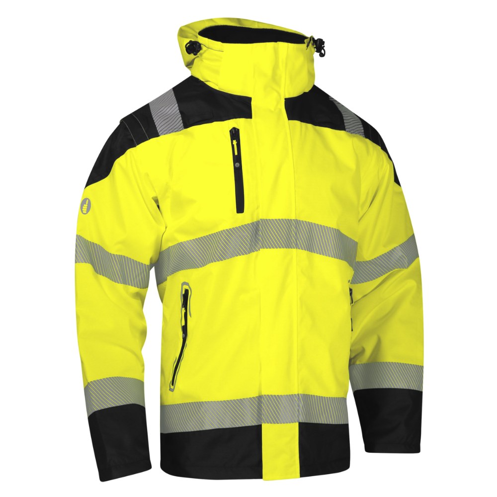 Blouson haute visibilité ripstop 2 en 1 jaune – Singer VUELTA