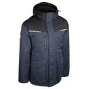 Parka ripstop doublée polaire noir/marine – Singer PALANA