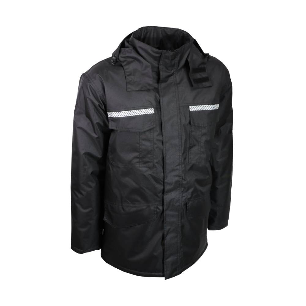 Parka matelassée imperméable noire – Singer PARPALE