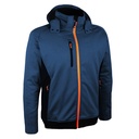 Veste softshell à capuche marine/orange – Singer VOLGAM