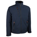 Veste softshell légère bleu/orange – Singer VERNAM