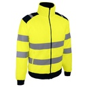 Veste polaire haute visibilité jaune/marine – Singer POLGA