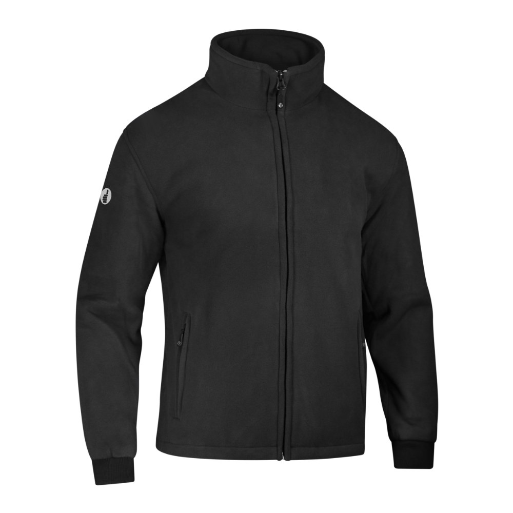 Veste polaire doublée 350 g/m² noire – Singer POLNOIR