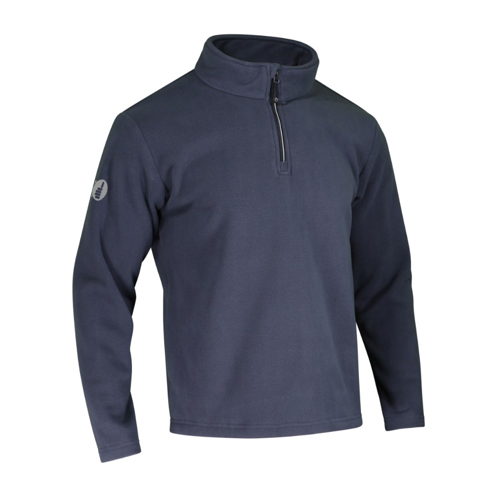 Sweat polaire zippé 290 g/m² marine – Singer SWAM