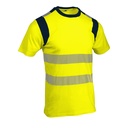 T-shirt haute visibilité classe 2 jaune/marine – Singer SUCA