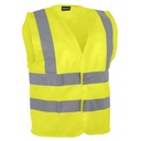 Gilet haute visibilité 4 bandes jaune – Singer GIL4BJ
