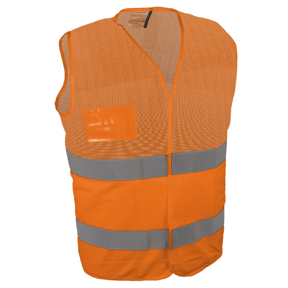 Gilet haute visibilité aéré mesh orange – Singer GILAIRO