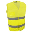 Gilet haute visibilité aéré mesh jaune – Singer GILAIR