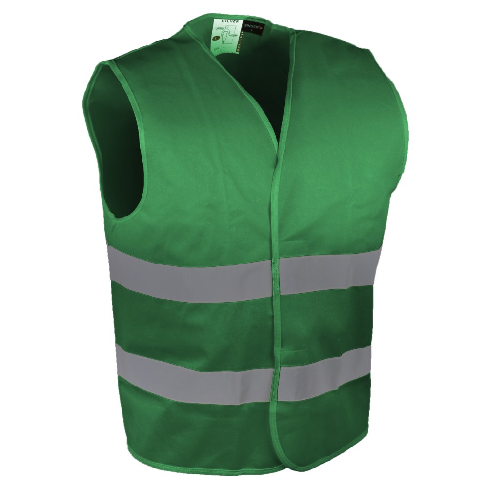 Gilet de visibilité accrue vert – Singer GILVER