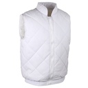 Gilet matelassé polycoton blanc – Singer GILBLANC