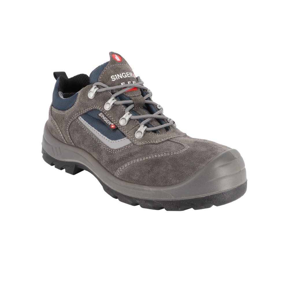 Chaussure de sécurité basse S1PL croûte velours – Singer ALBI