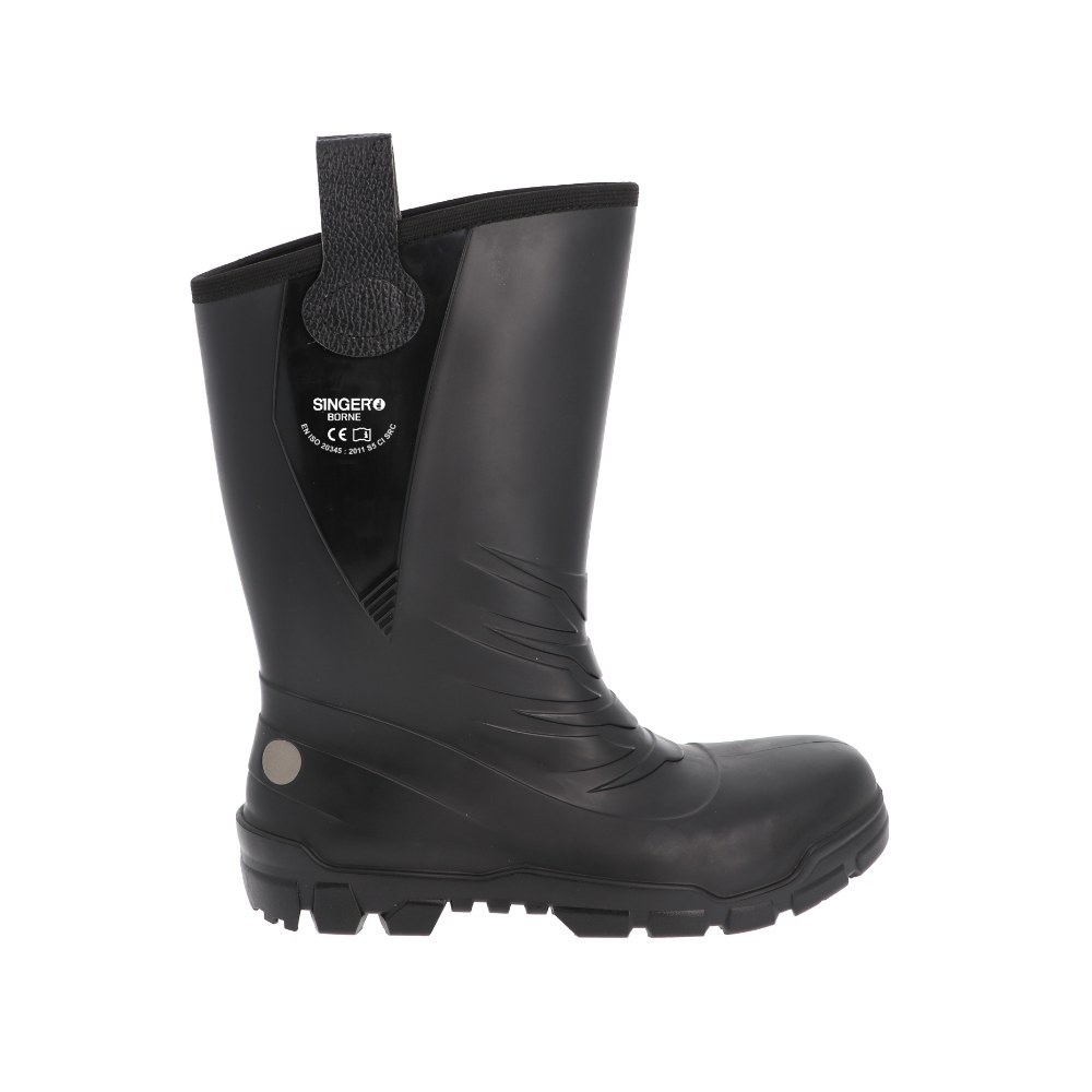 Botte de sécurité hiver S5 fourrée noire – Singer BORNE