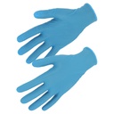 Gant nitrile, AQL 1,5 bleu (boîte de 100 gants) – Singer AUU4000