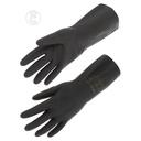 Gant chimique latex/néoprène floqué 320 mm, type A (lot de 10 paires) – Singer NEO270