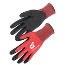 Gant nitrile mousse, coupure D – Singer PHD50RED