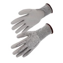Gant PEHD, coupure D blanc / gris (lot de 10 paires) – Singer PHS315PU