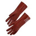 Gant chimique PVC simple enduction 350 mm, type A (lot de 10 paires) – Singer PVC736