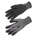 Gant PEHD, coupure D gris / noir (lot de 10 paires) – Singer SNOWCUT