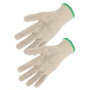 Gant polyester/coton, poignet élastique (lot de 10 paires) – Singer T301H