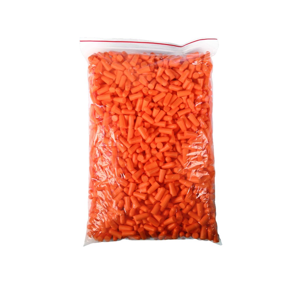 Bouchons d'oreille PU orange, SNR 38dB (boîte de 500 paires) – Singer 500B38