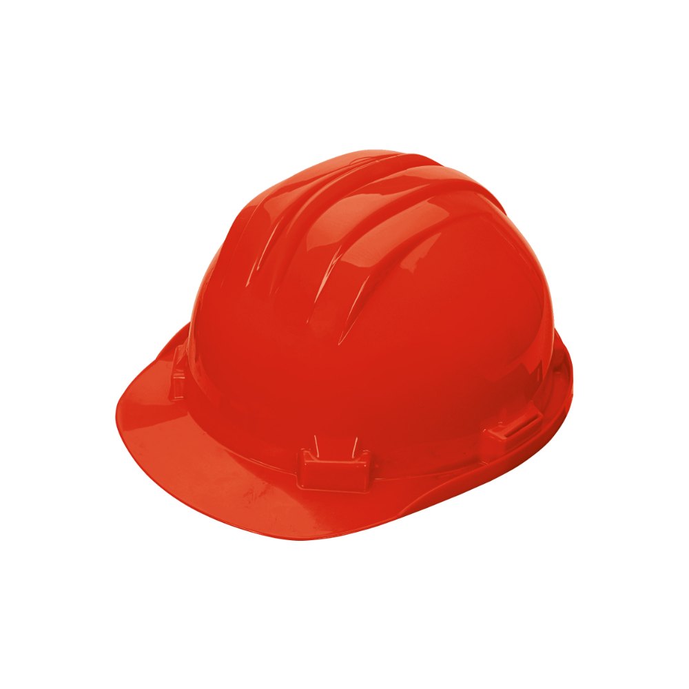 Casque de chantier en polyéthylène rouge – Singer CAS5RSR