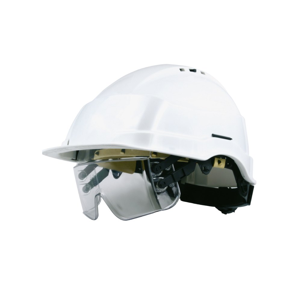 Casque IRIS2 avec lunettes intégrées blanc – Singer CASIRISBL2