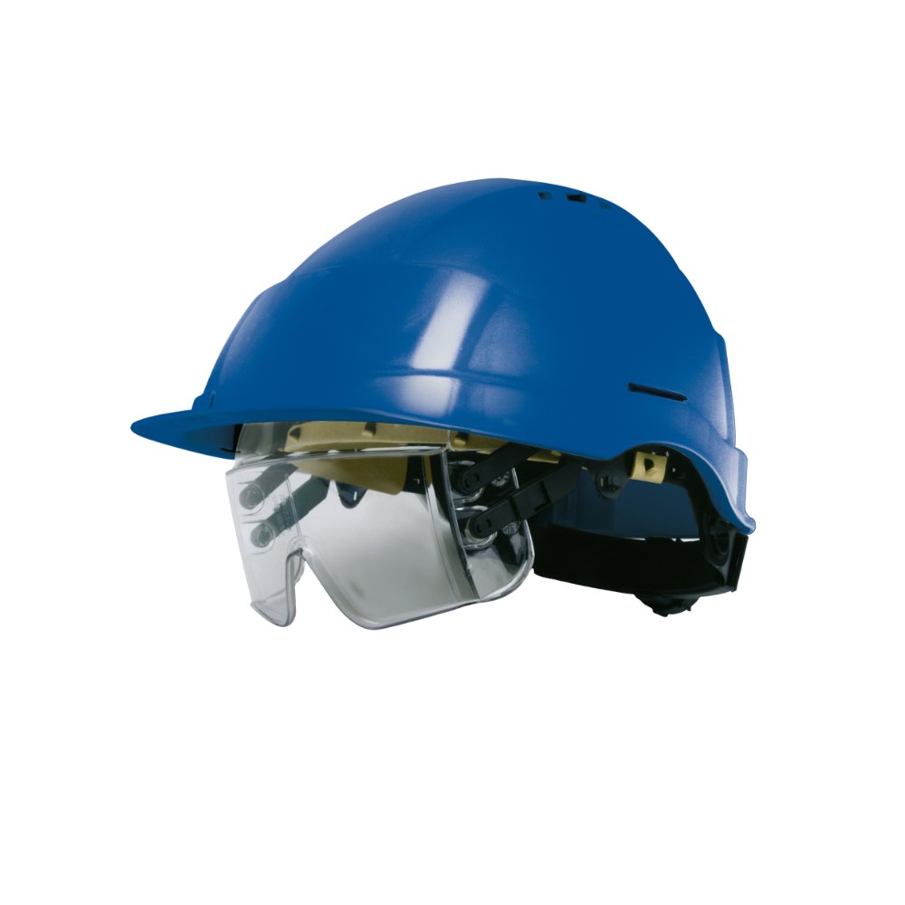 Casque IRIS2 avec lunettes intégrées bleu – Singer CASIRISBLE2