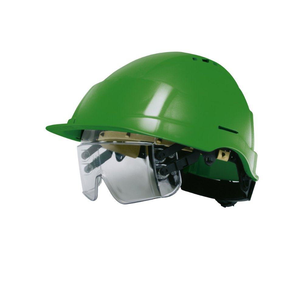 Casque IRIS2 avec lunettes intégrées vert – Singer CASIRISVER2