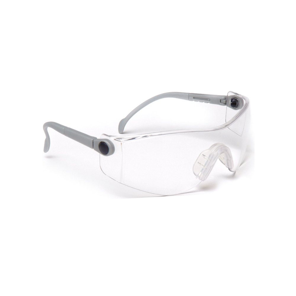 Lunettes à branches réglables, oculaire pivotant incolore gris – Singer EVASAND