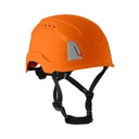 Casque de protection aéré orange – Singer HIMAO