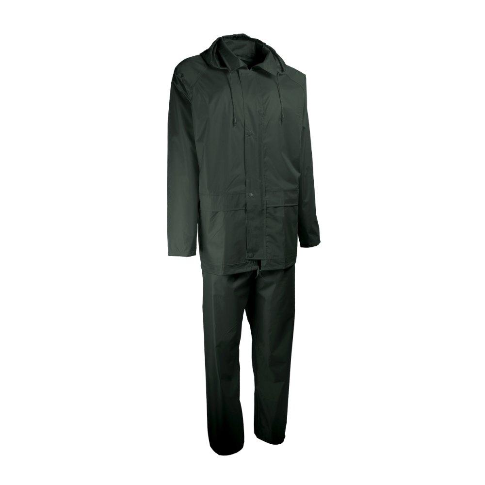 Ensemble de pluie PVC souple vert – Singer VPLARMORV